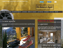 Tablet Screenshot of maison-majoli.com